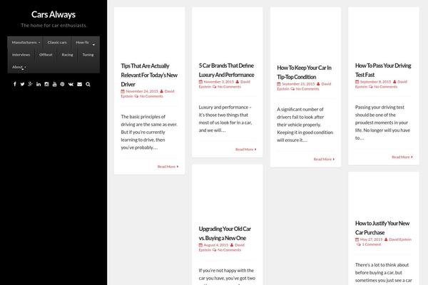 Annina theme site design template sample
