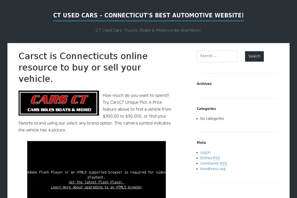Finch theme site design template sample