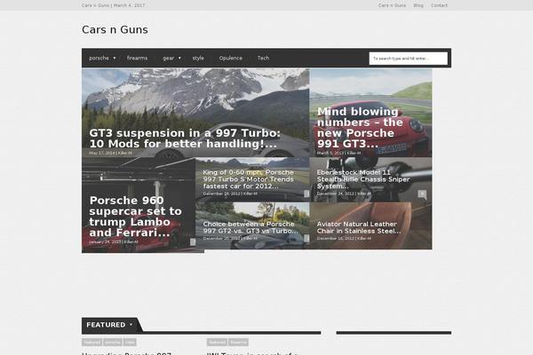 Extranews theme site design template sample
