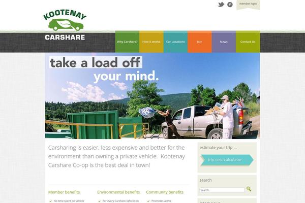 carsharecoop.ca site used Stunning