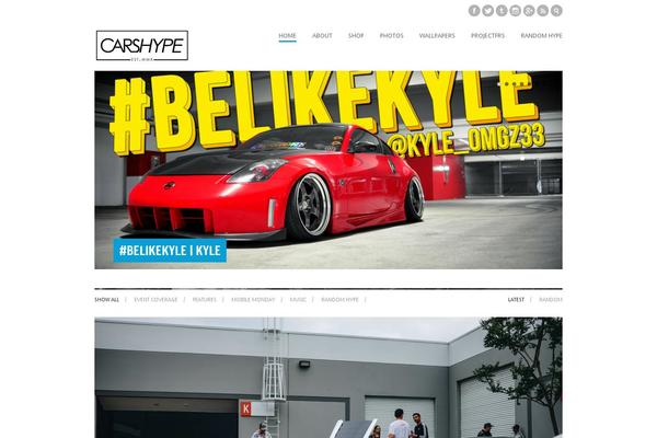 Inspire theme site design template sample