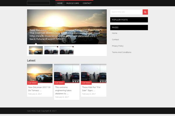 MagXP theme site design template sample