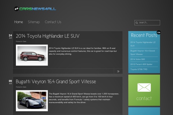 SubWay theme site design template sample