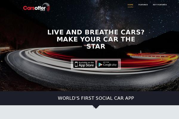 West theme site design template sample