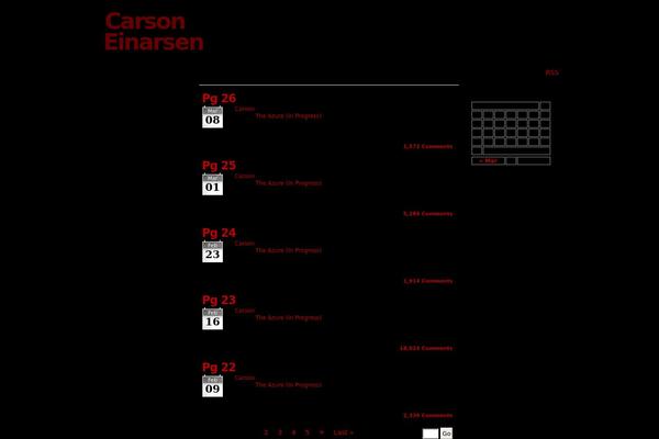 ComicPress theme site design template sample