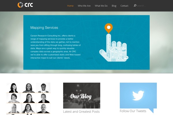 carsonresearch.com site used Solar Theme