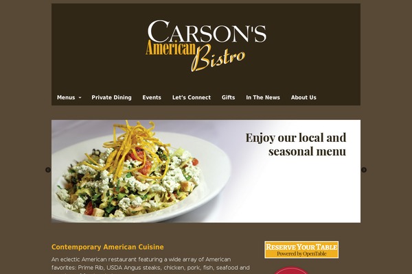 Site using Restaurant-logic plugin