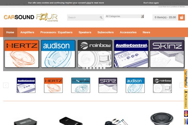 carsound.co.uk site used my zebra