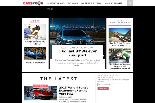 Mission News theme site design template sample