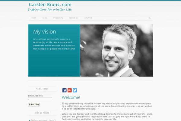 carstenbruns.com site used Elegance