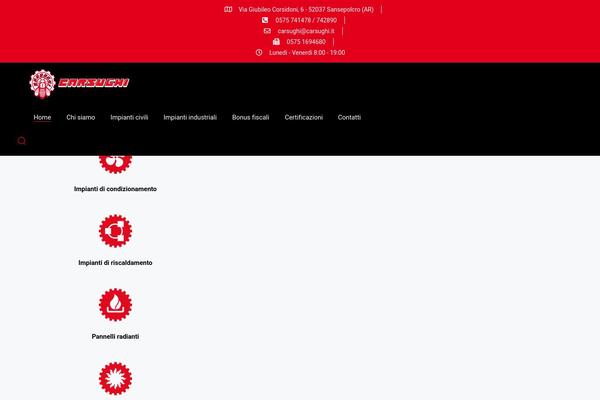 Bifrost theme site design template sample