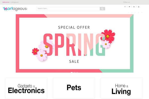 Thegem-child theme site design template sample