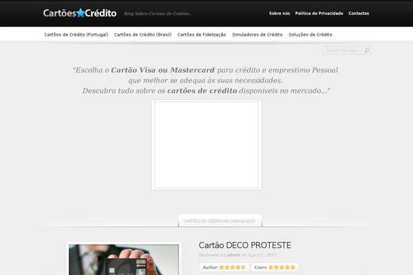 InReview theme site design template sample