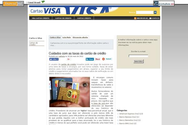 cartaovisa.com site used Financialred-redes_multiidioma