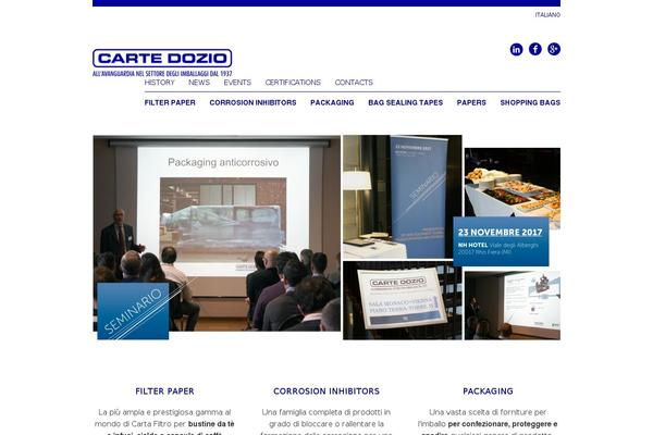 cartedozio.it site used Cartedozio