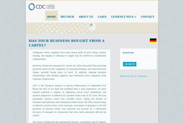 Trias theme site design template sample