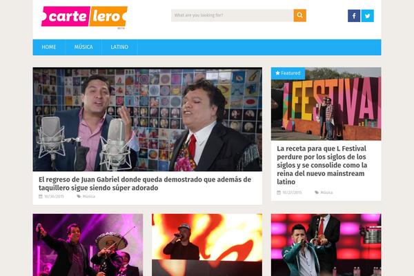 cartelero.com site used SociallyViral