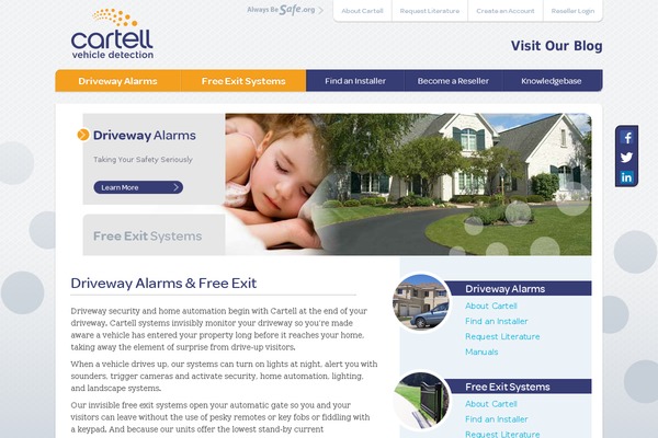 cartell.com site used Cartell