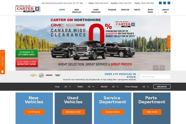 carternorthshore.com site used Ed-template-6