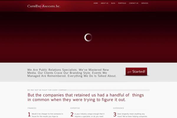 Cta theme site design template sample