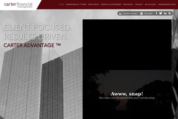 Boilerplate theme site design template sample