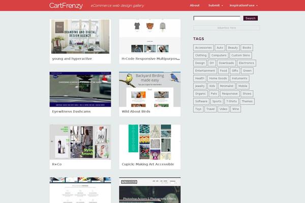 cartfrenzy.com site used Inspirationfuse