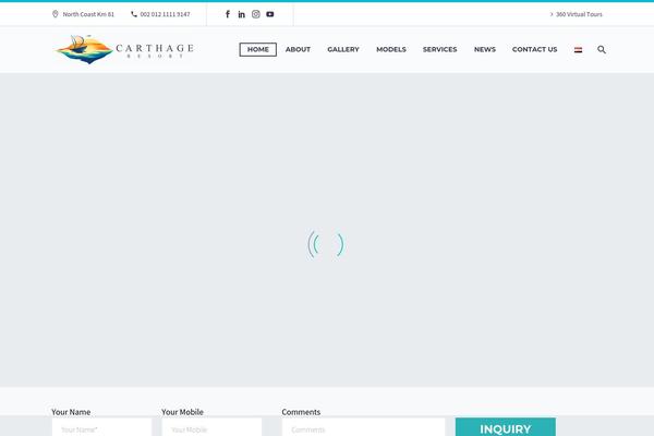 Thegem-elementor theme site design template sample