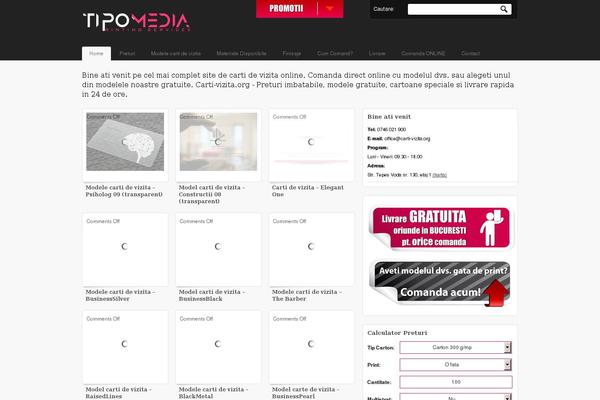 EXPOSE theme site design template sample