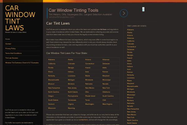 Sunspot theme site design template sample