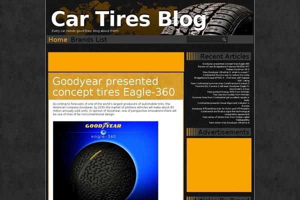 cartiresblog.com site used Ping