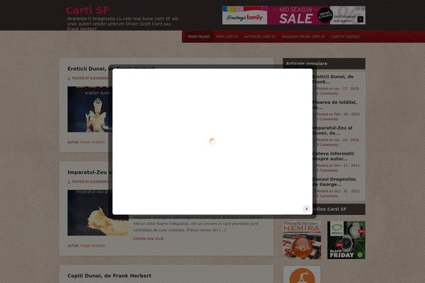 Boxoffice theme site design template sample
