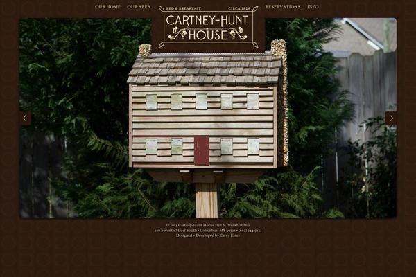 Twentyfourteen Child theme site design template sample