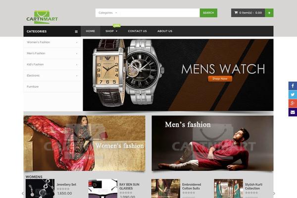 Bigboom theme site design template sample