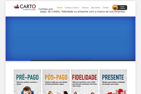 Foxy theme site design template sample