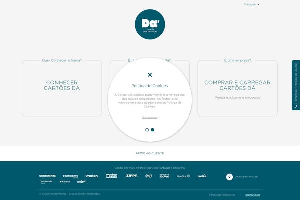 dacartao theme websites examples