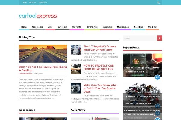 Site using Stylish Popular Posts plugin