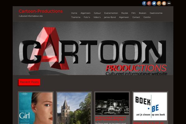 Paraxe theme site design template sample