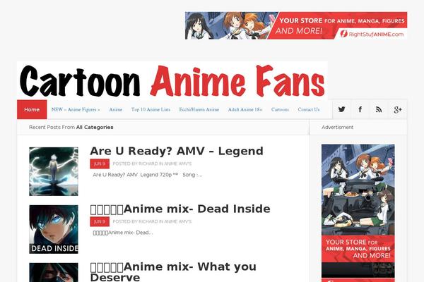 Nexus theme site design template sample