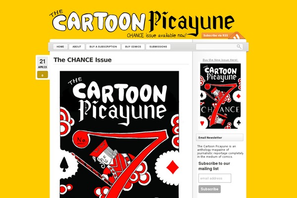 cartoonpicayune.com site used LightWord