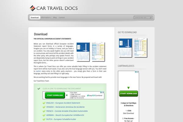 TheProfessional theme site design template sample