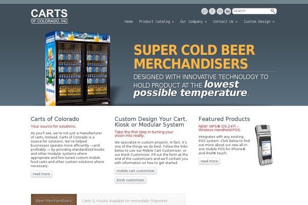 Nimble theme site design template sample