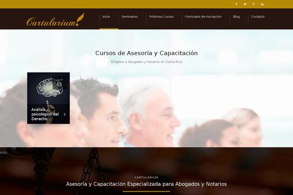 Site using U-course plugin