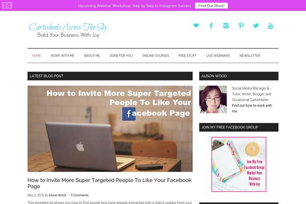Lifestyle Pro theme site design template sample