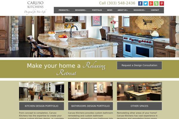 carusokitchens.com site used Caruso