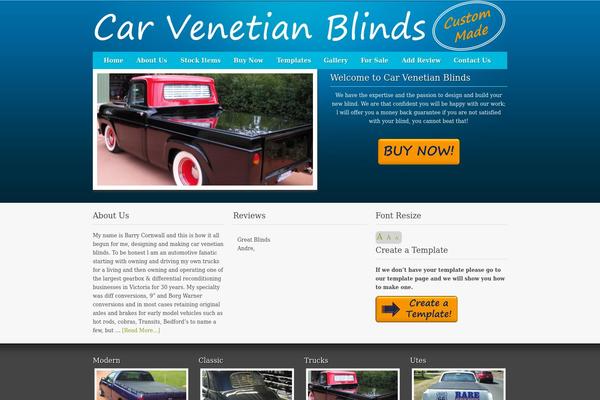 Metric theme site design template sample