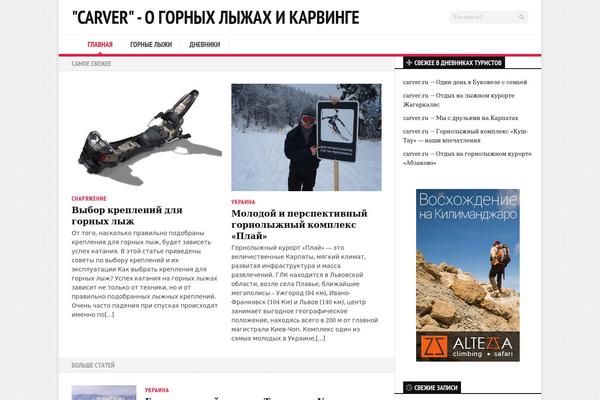 Newsroom14 theme site design template sample
