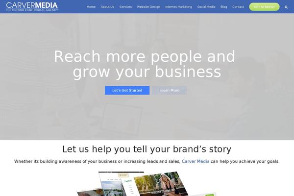 Site using Easy Portfolio plugin