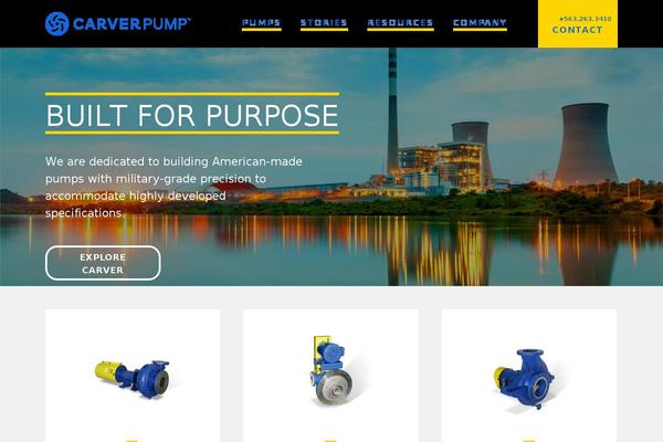 carverpump.com site used Cn-wordpress-theme-carverpump