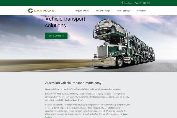 carways.com.au site used Carways