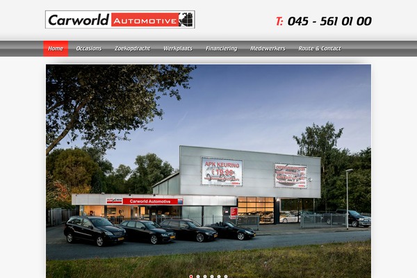 carworldautomotive.nl site used Autosoft-template